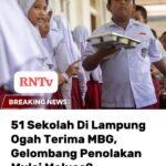 51 Sekolah di Lampung Ogah Terima MBG, Gelombang Penolakan Mulai Meluas?